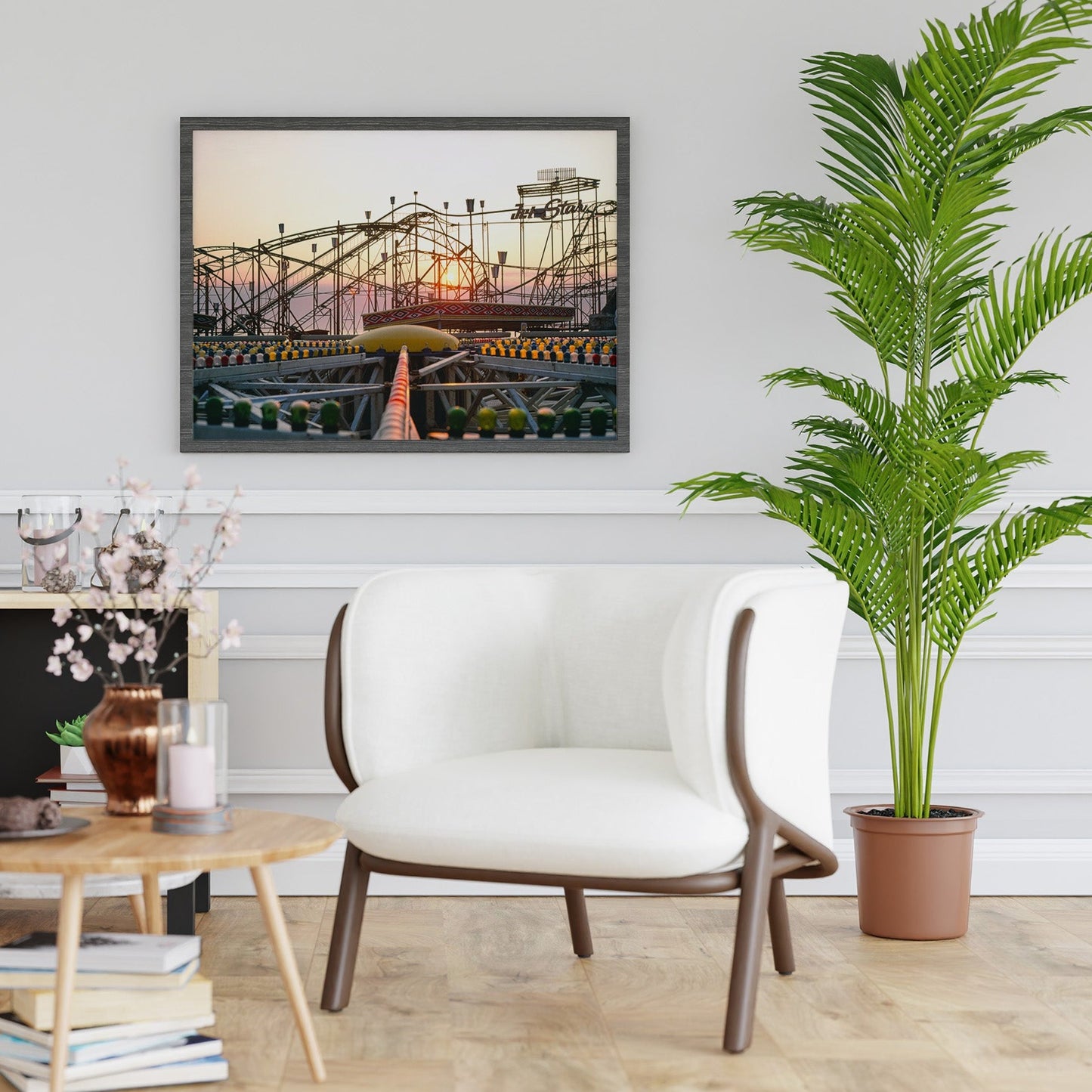 Roller Coaster Seaside Heights , New Jersey by John Margolies