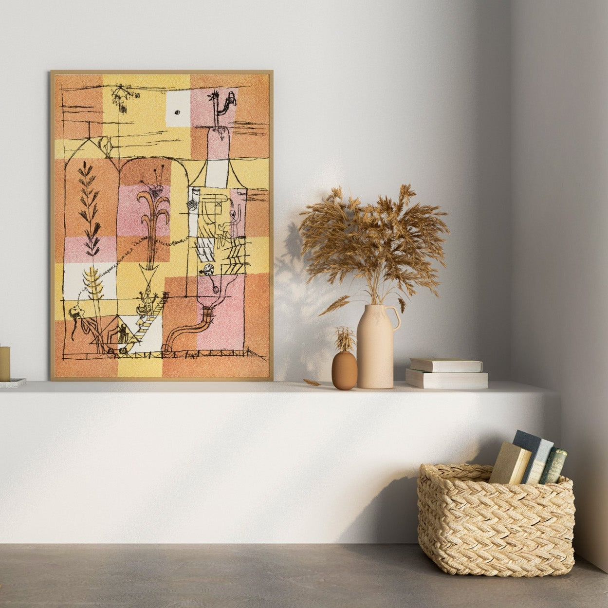 In The Spirit Of Hoffmann by Paul Klee