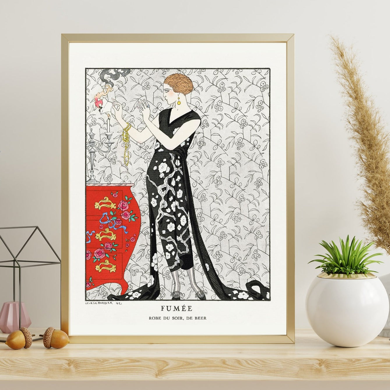 Fumée Vintage Poster