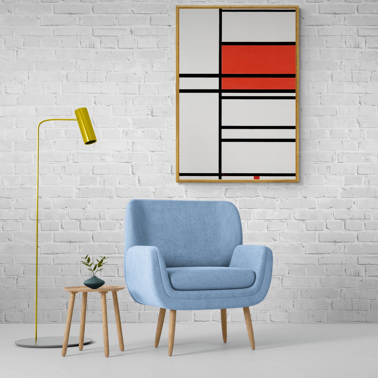 Composition No. 4 by Piet Mondrian