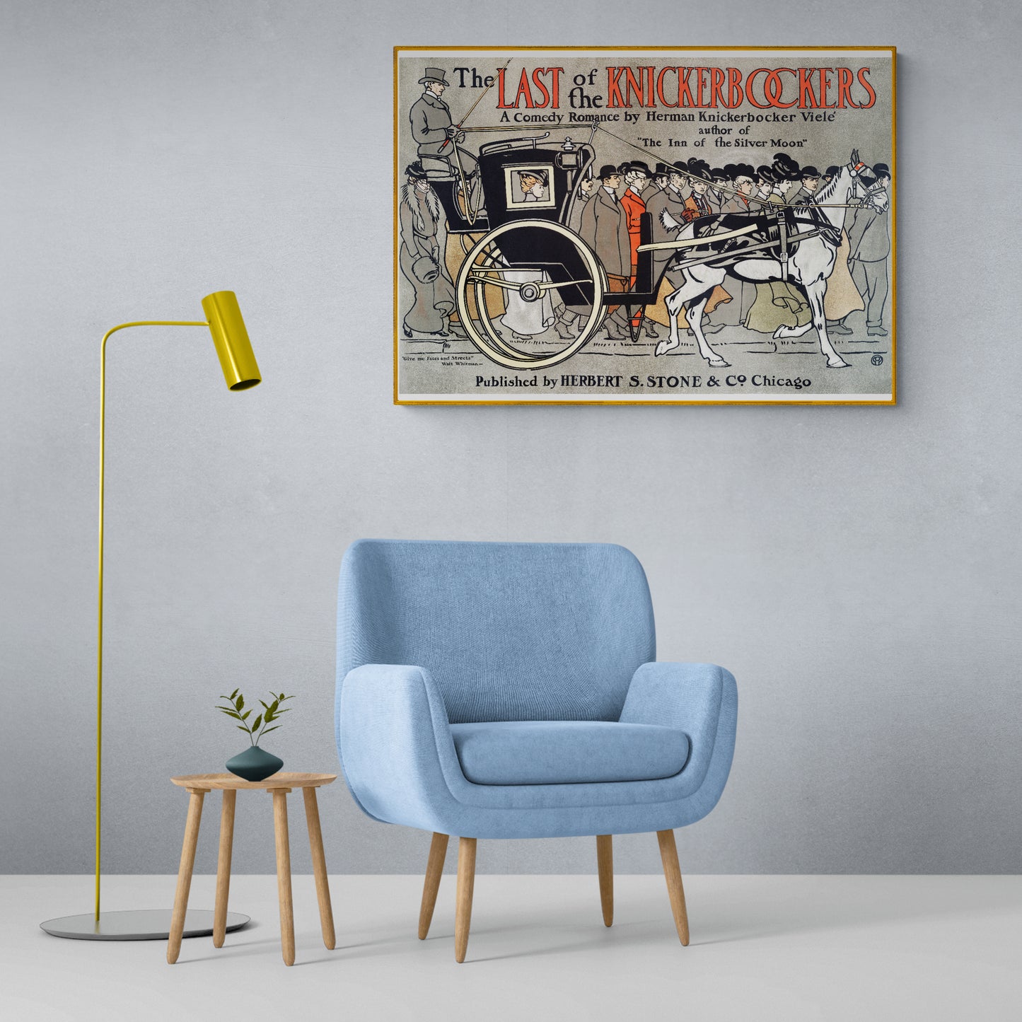 The Last Of Knickerbockers by Edward Penfield