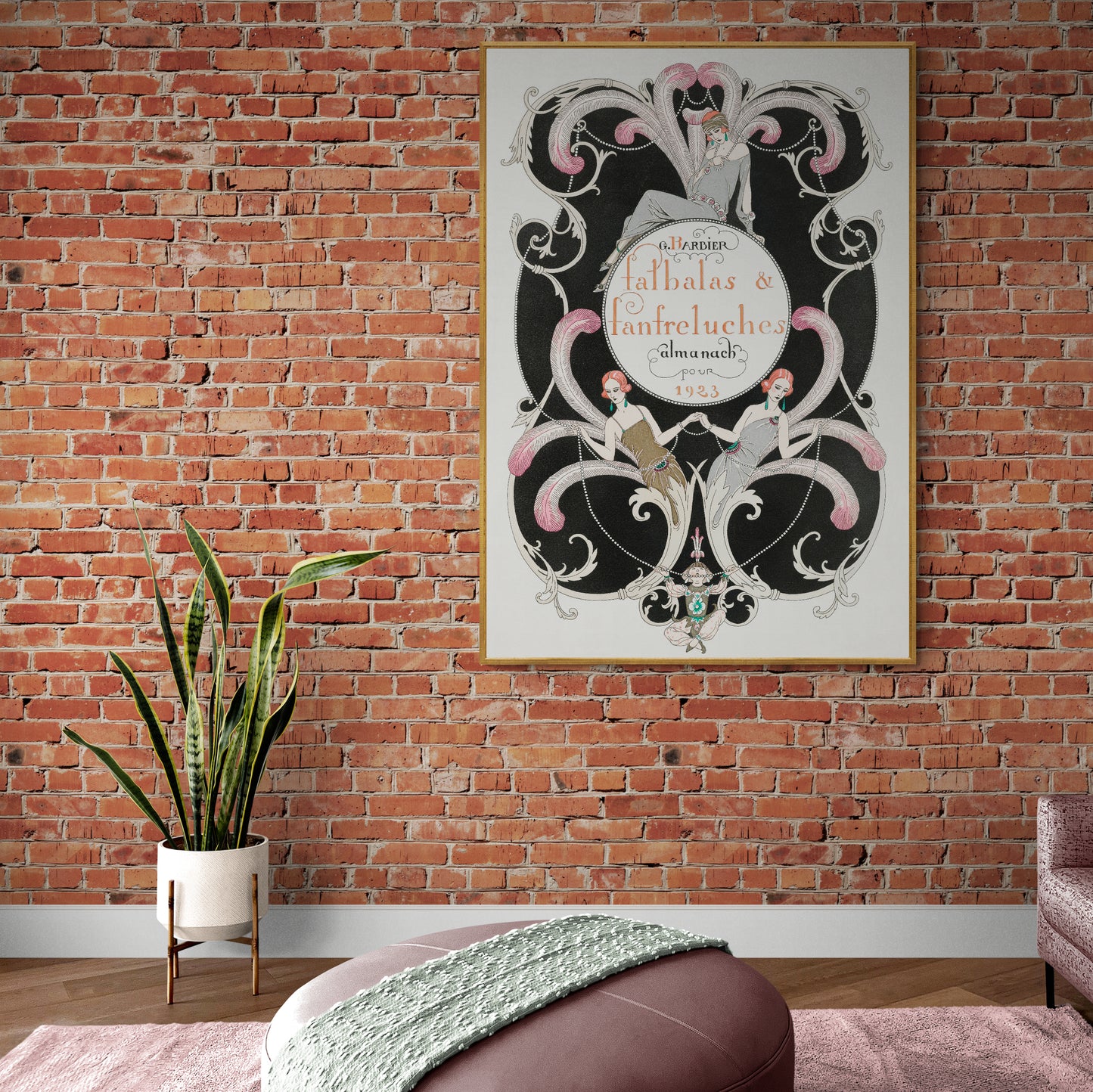 Falbalas et Franfreluches Vintage Poster