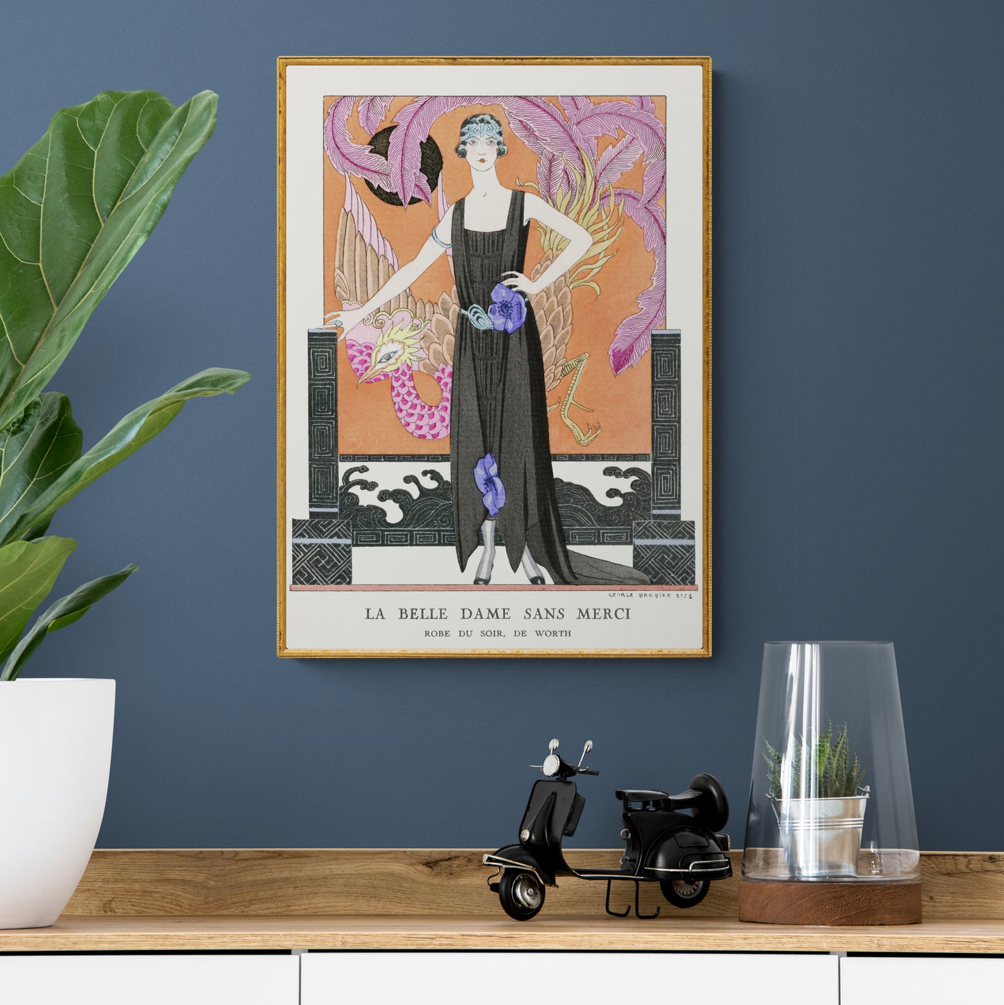 La Belle Dame Sans Merci Vintage Poster