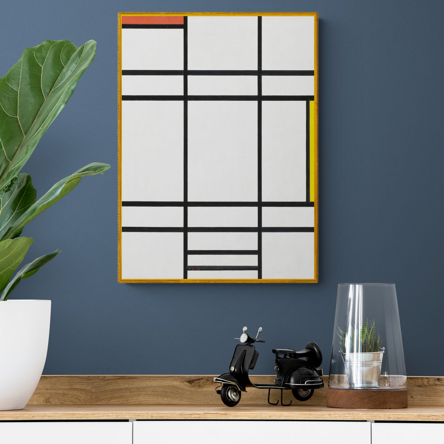 Composition In White , Red and Yellow by Piet Mondrian