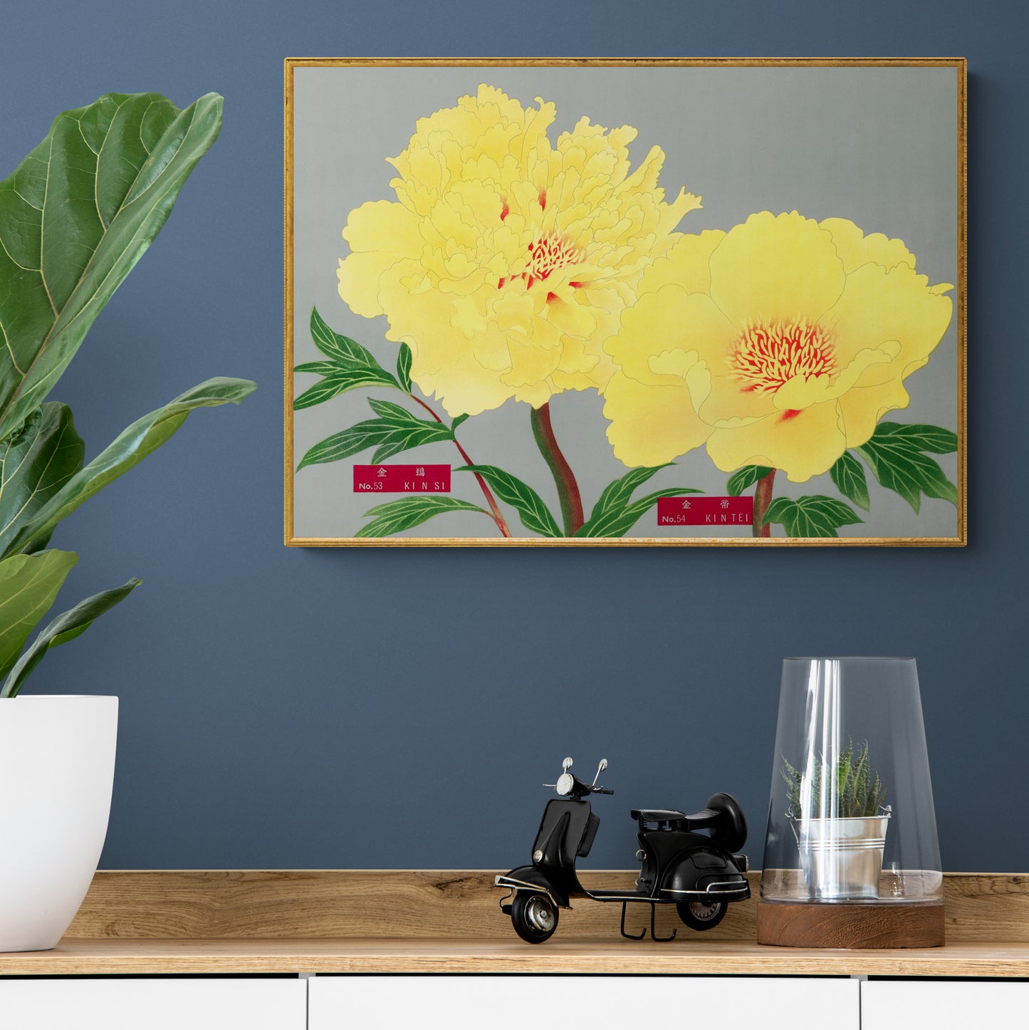 The Picture Book Of Peonies - Yellow Peonies