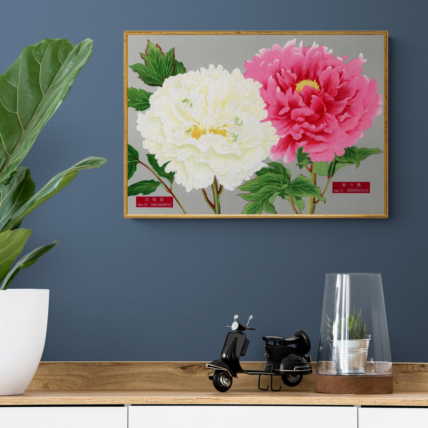 The Picture Book Of Peonies - Pink & White Peonies