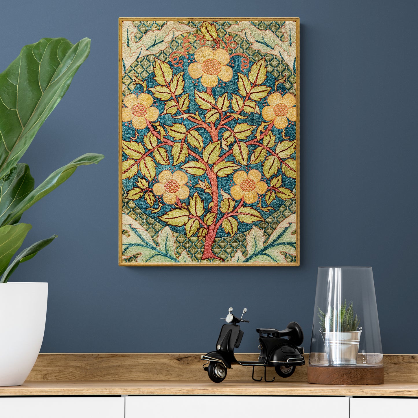 Rose Wreath by William Morris