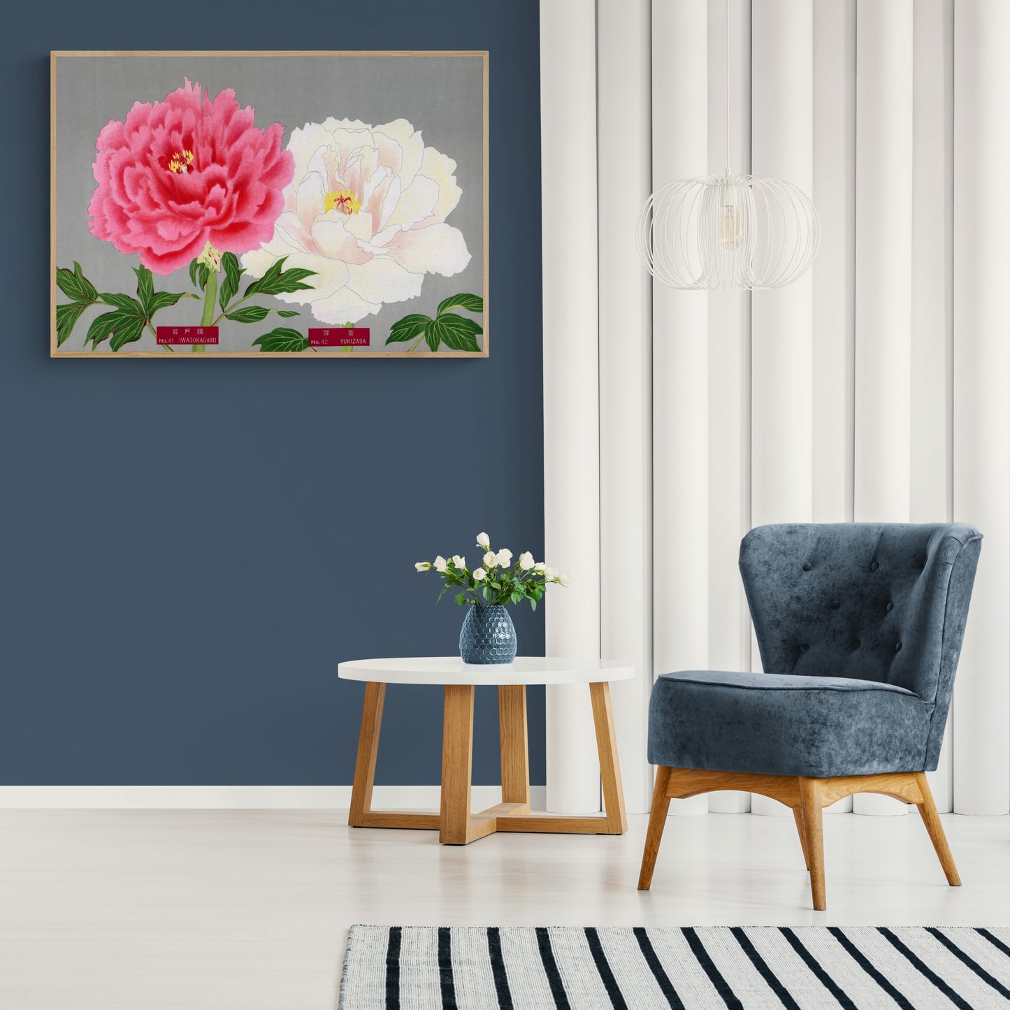 The Picture Book Of Peonies - Pink & White Peonies