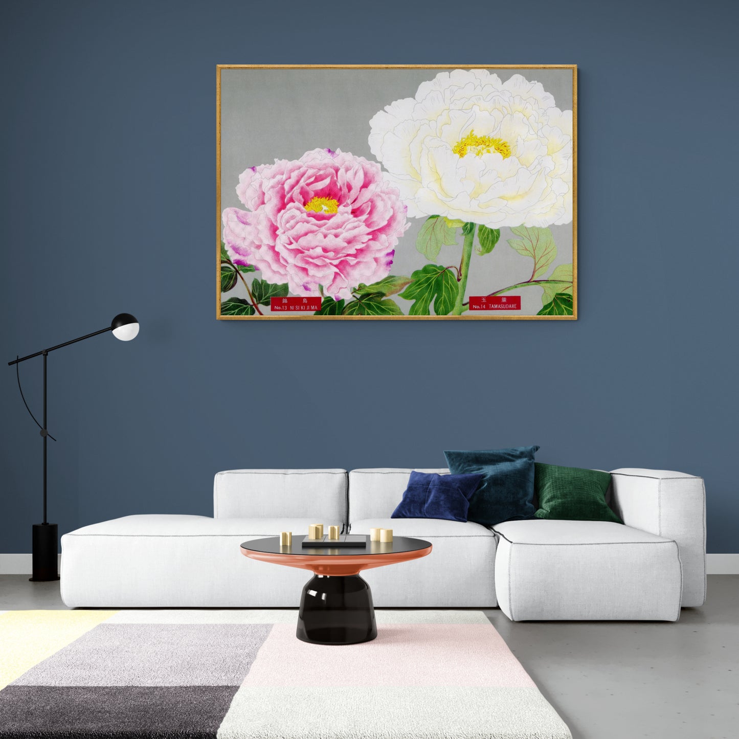 The Picture Book Of Peonies - Pink & White Peonies