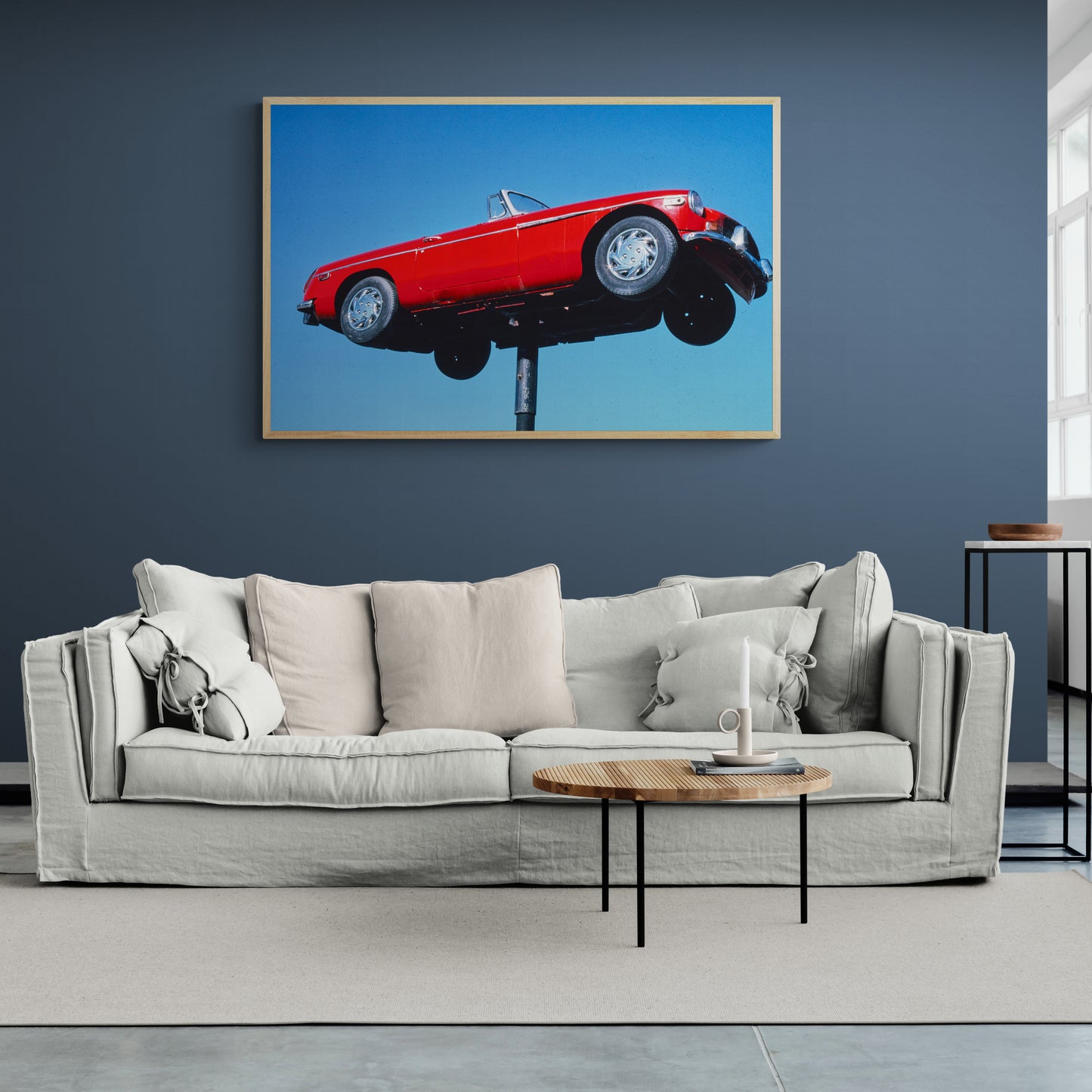Car Sign Clarkson , Washington by John Margolies