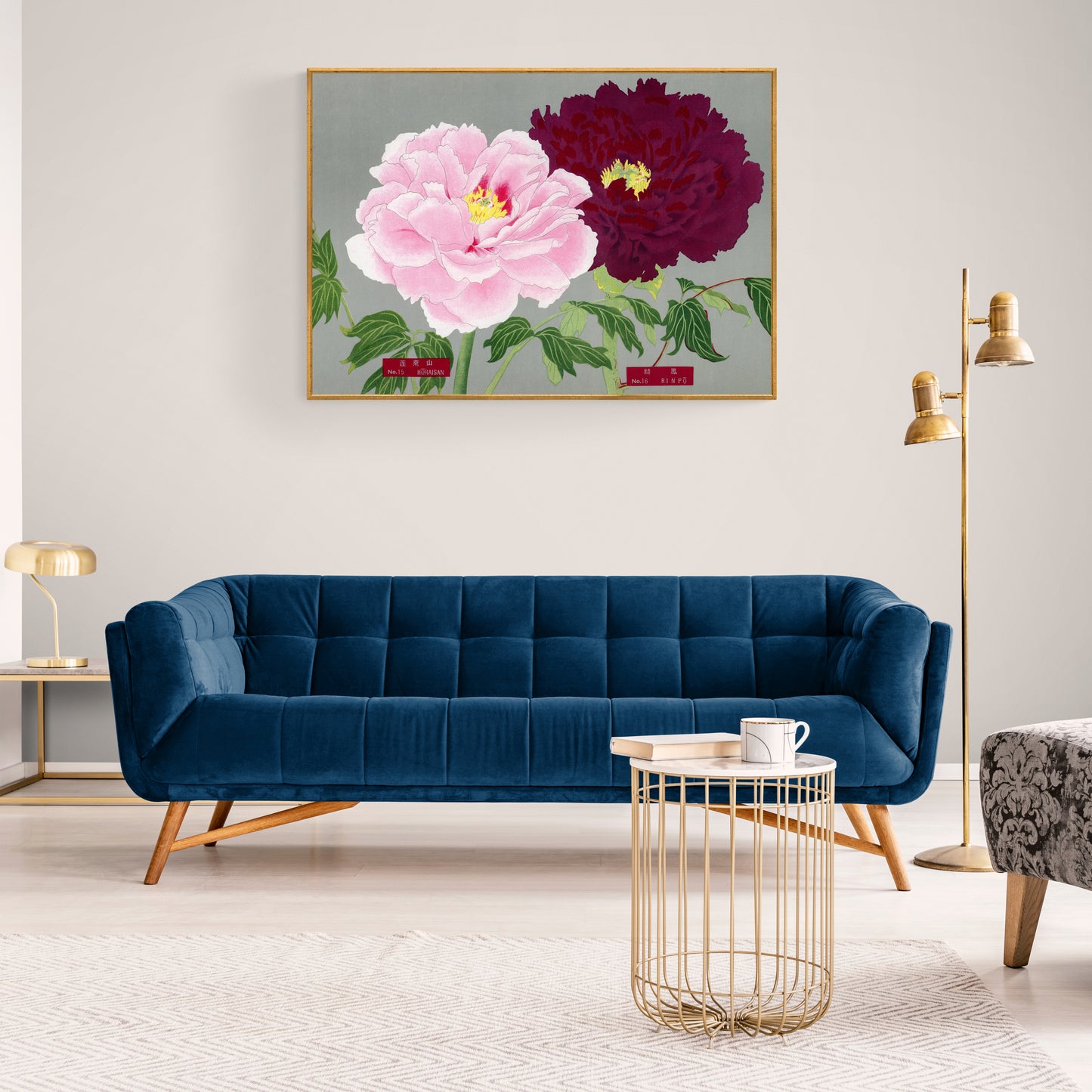 The Picture Book Of Peonies - Pink & Fuschia Peonies
