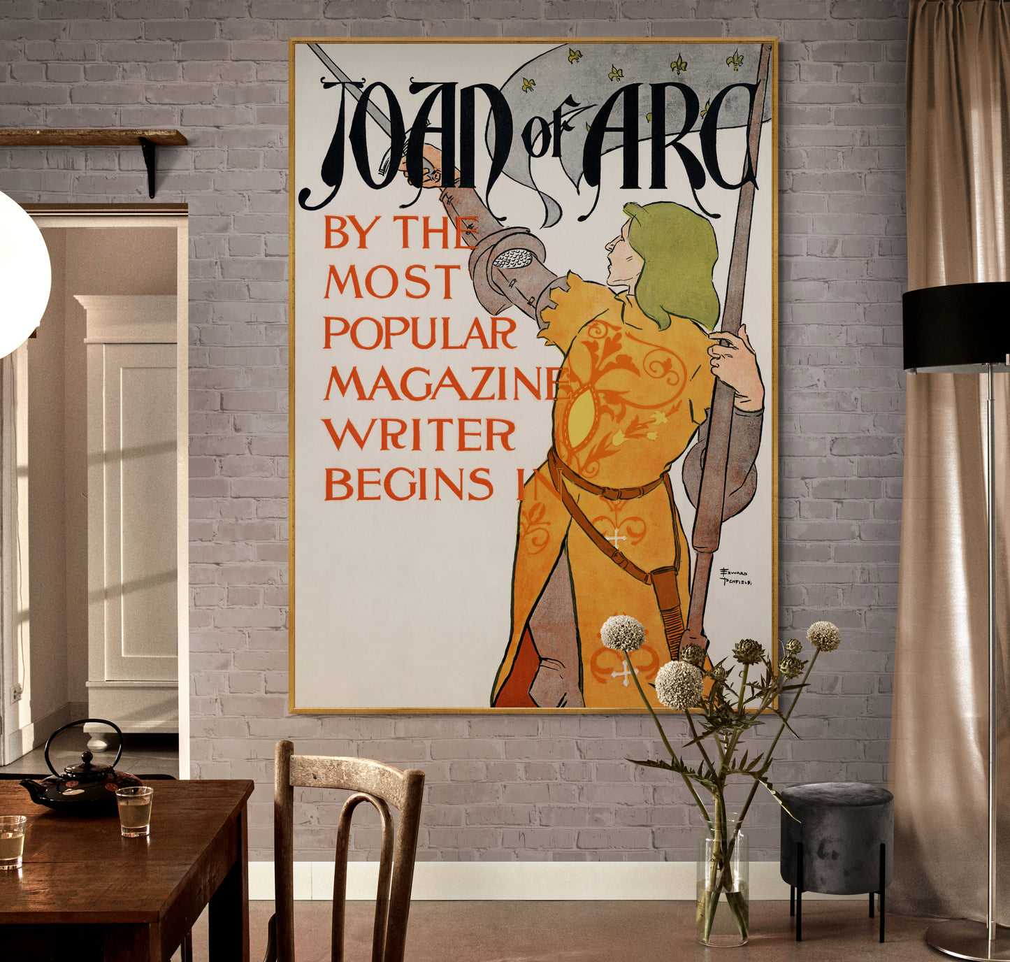 Joan Of Arc by Edward Penfield