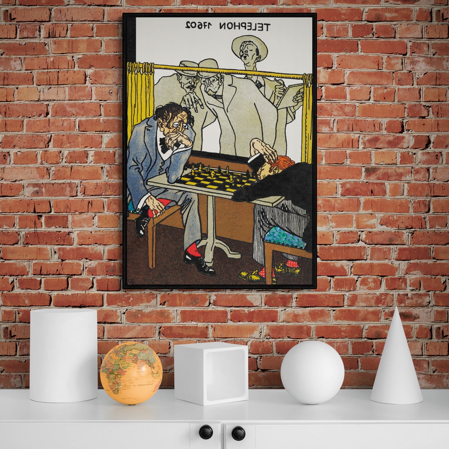 The Chess Players by Moriz Jung