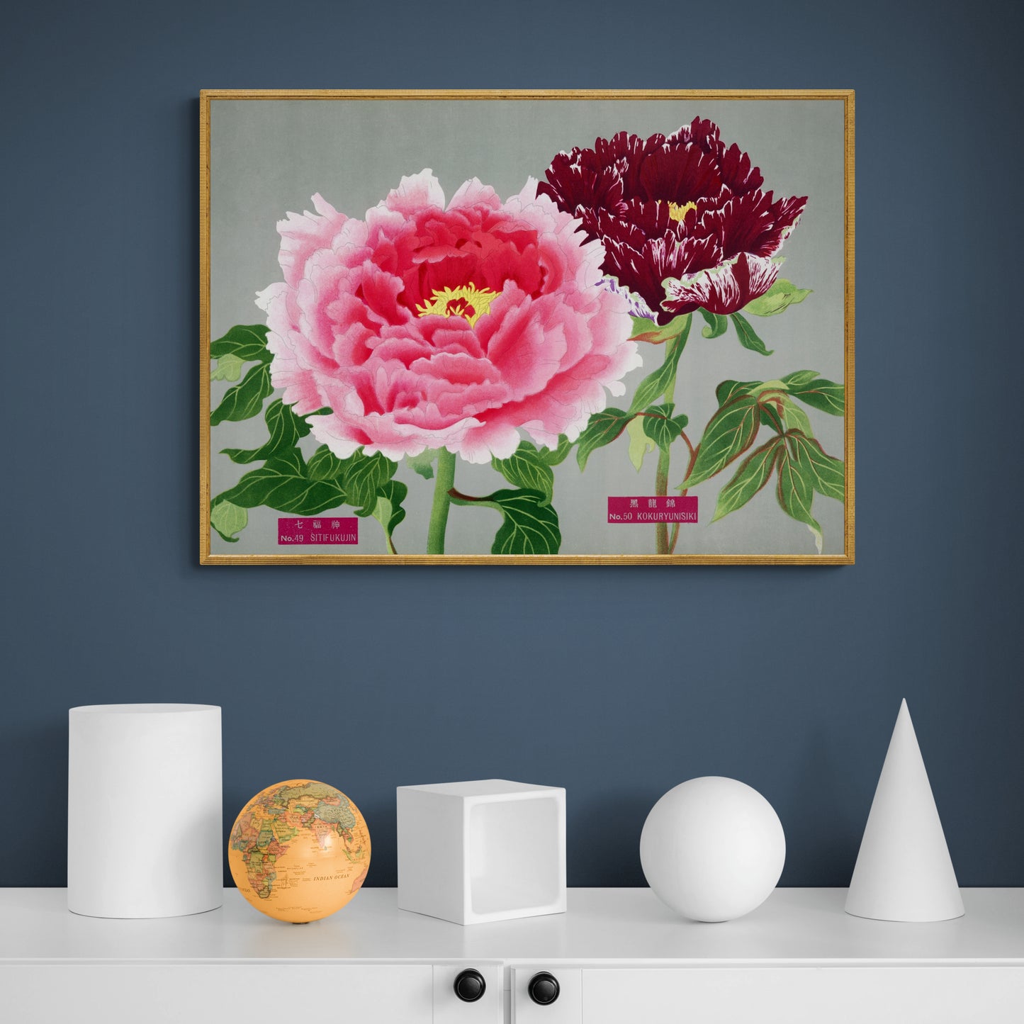 The Picture Book Of Peonies - Pink & Fuchsia Peonies