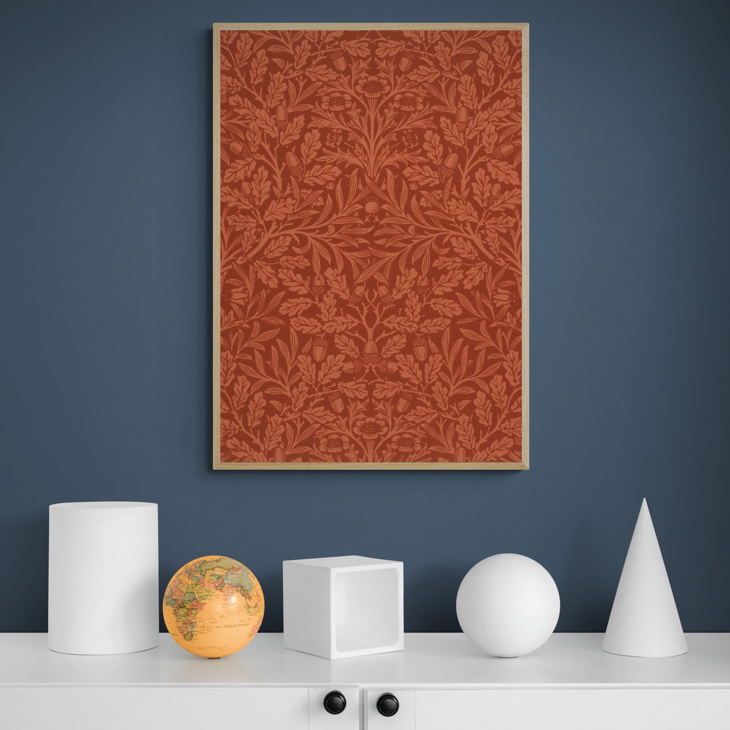 Acorns And Oak Leaves by William Morris