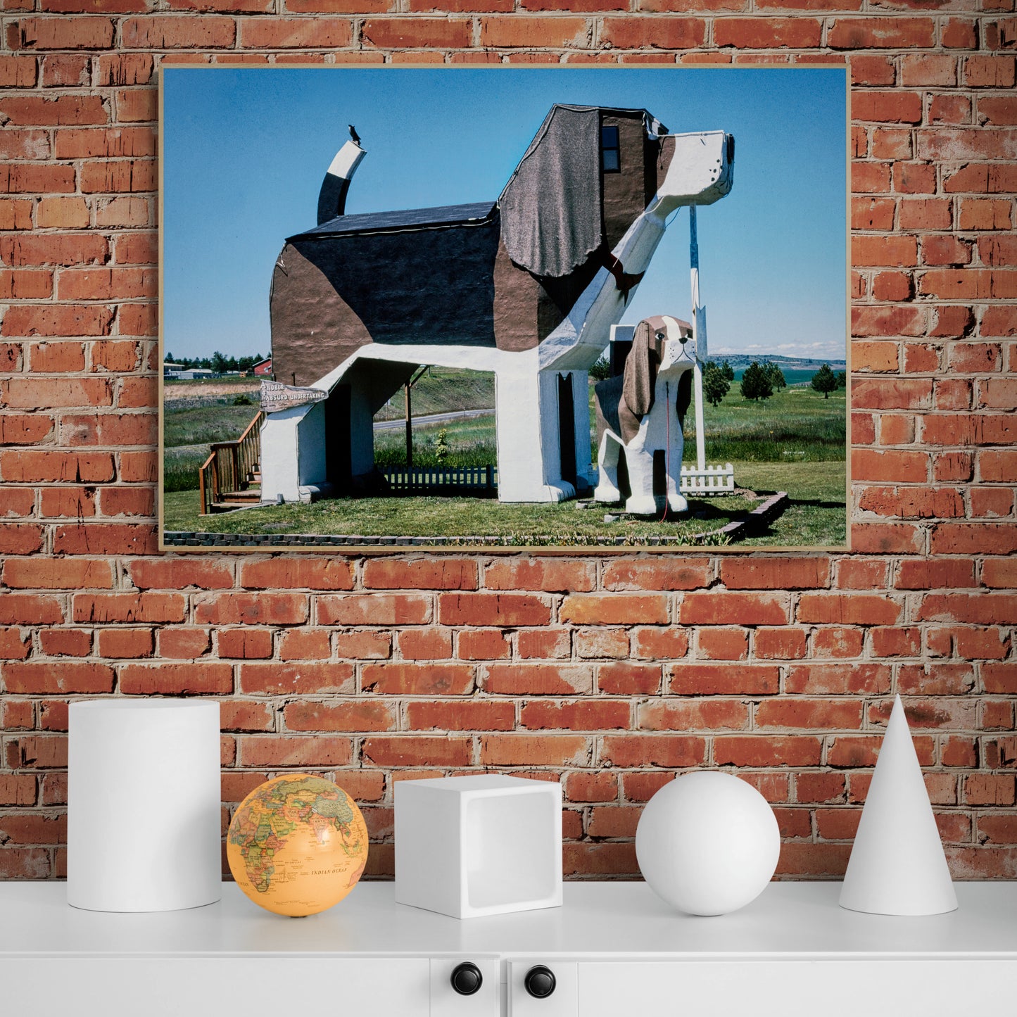 Dog Bark Park Bed & Breakfast , Idaho by John Margolies