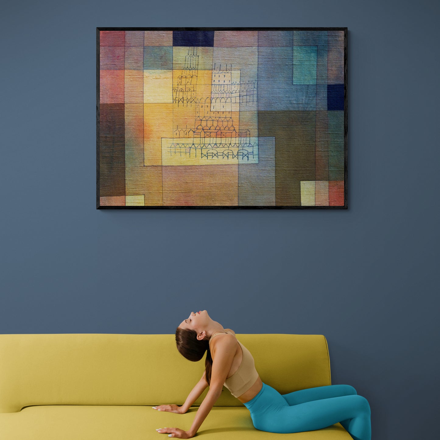 Polyphonic Architecture by Paul Klee