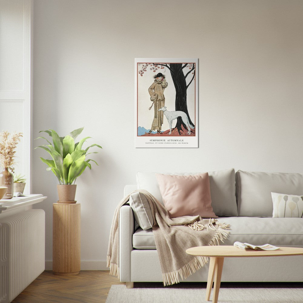 Symphonie Automnale Vintage Poster
