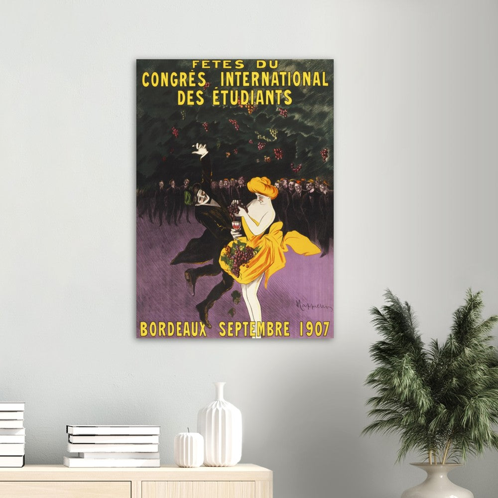 Bordeaux Septembre 1907 by Leonetto Cappiello