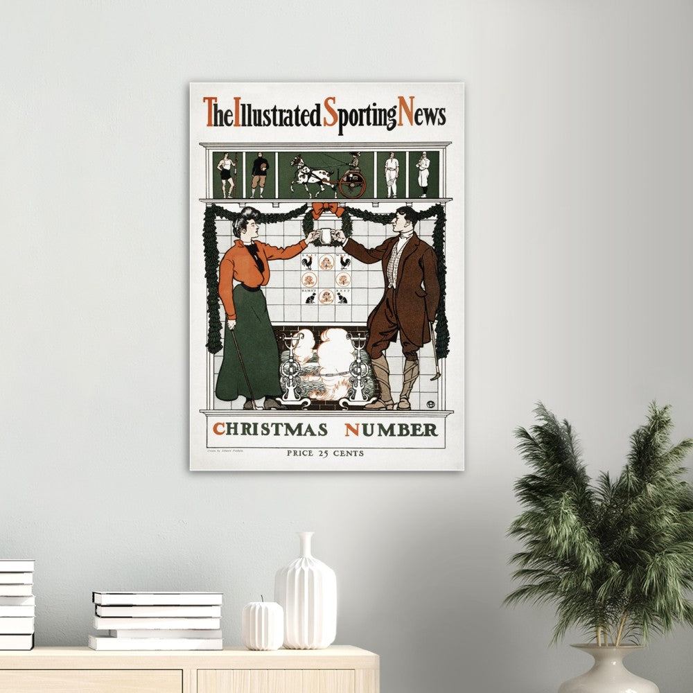 Christmas Number by Edward Penfield