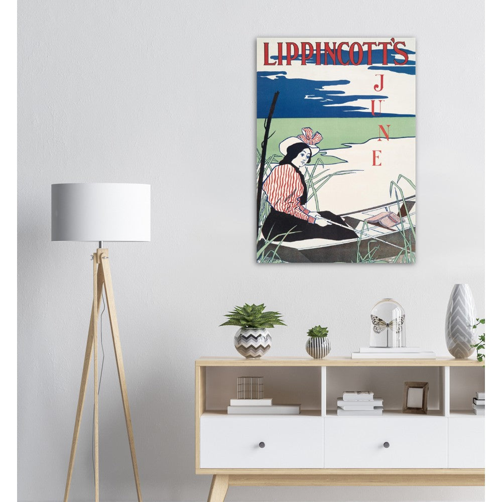 Lippincott's June by Edward Penfield