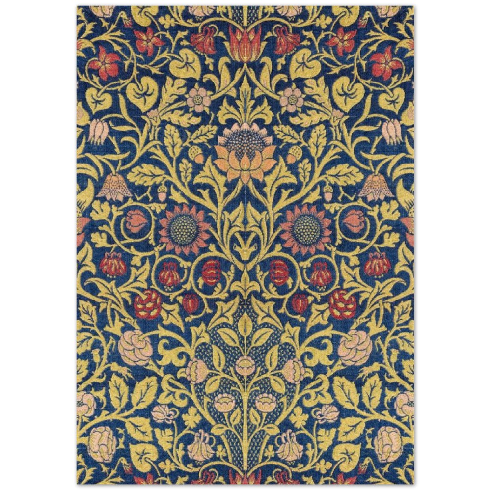Violet And Columbine by William Morris