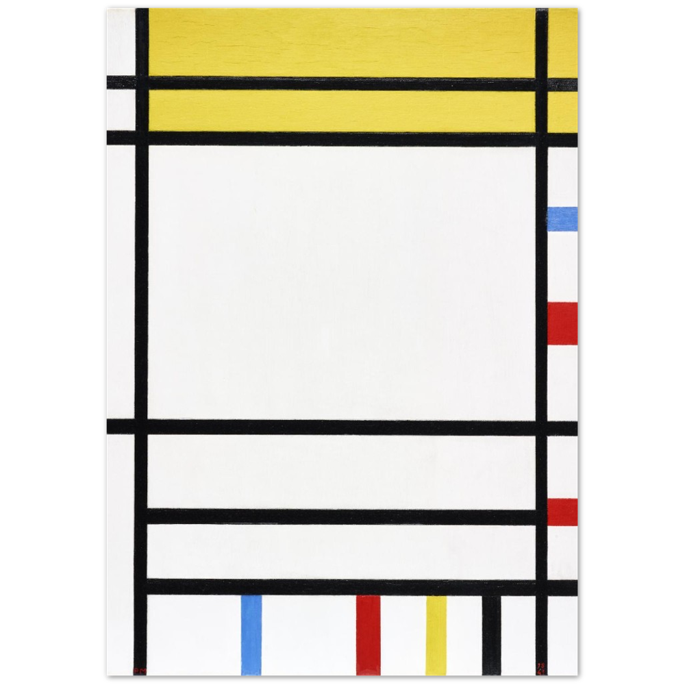 Piet Mondrian - Place De La Concorde - The Retro Gallery