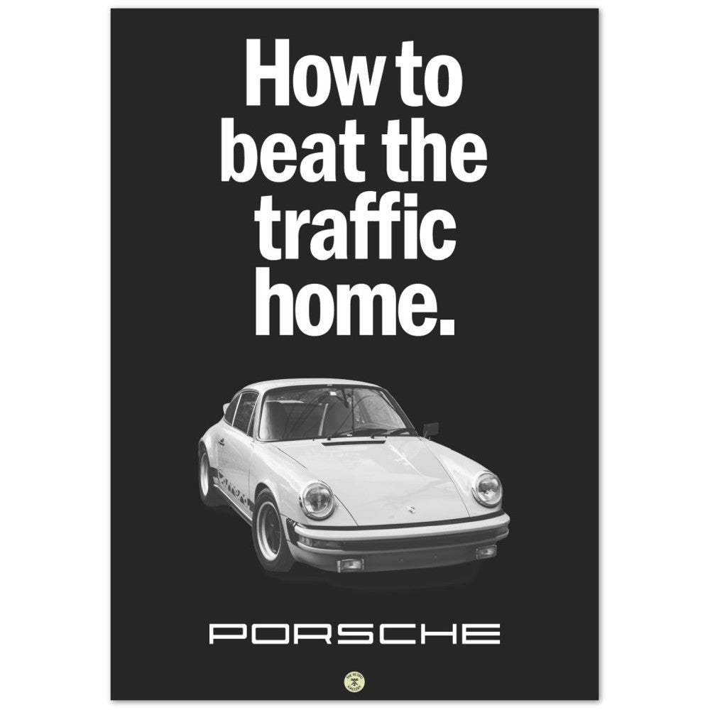 Vintage Porsche by The Retro Gallery