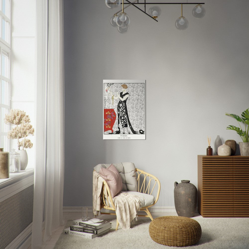 Fumée Vintage Poster