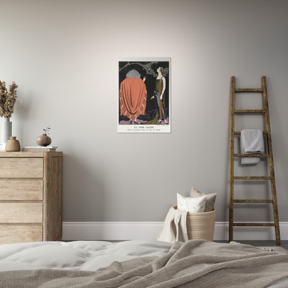 La Voie Lactée Vintage Poster