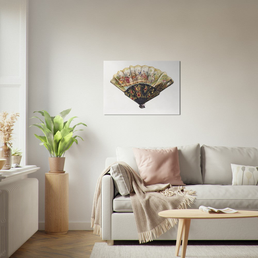 Vintage Illustration Fan by Frank J. Mace