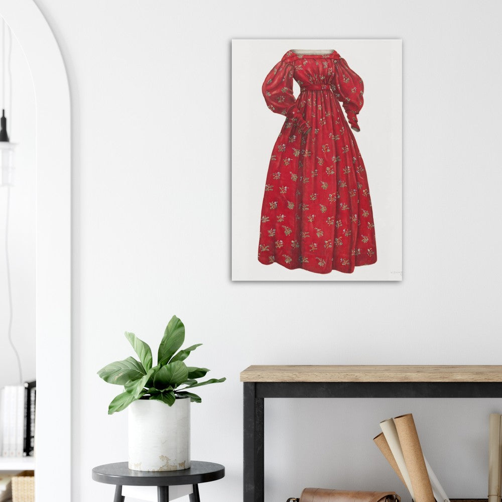 Vintage Illustration Dress
