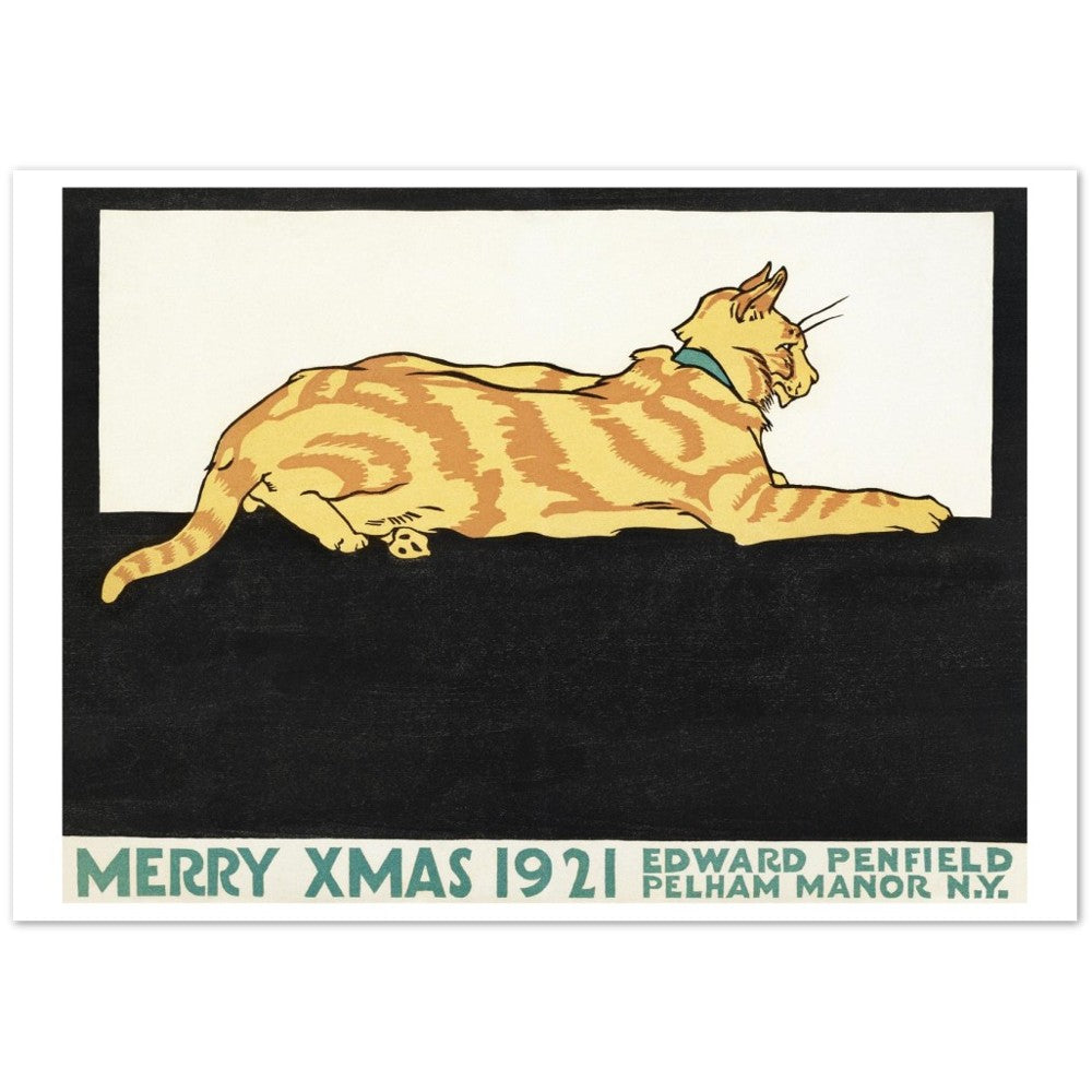 Merry Xmas by Edward Penfield