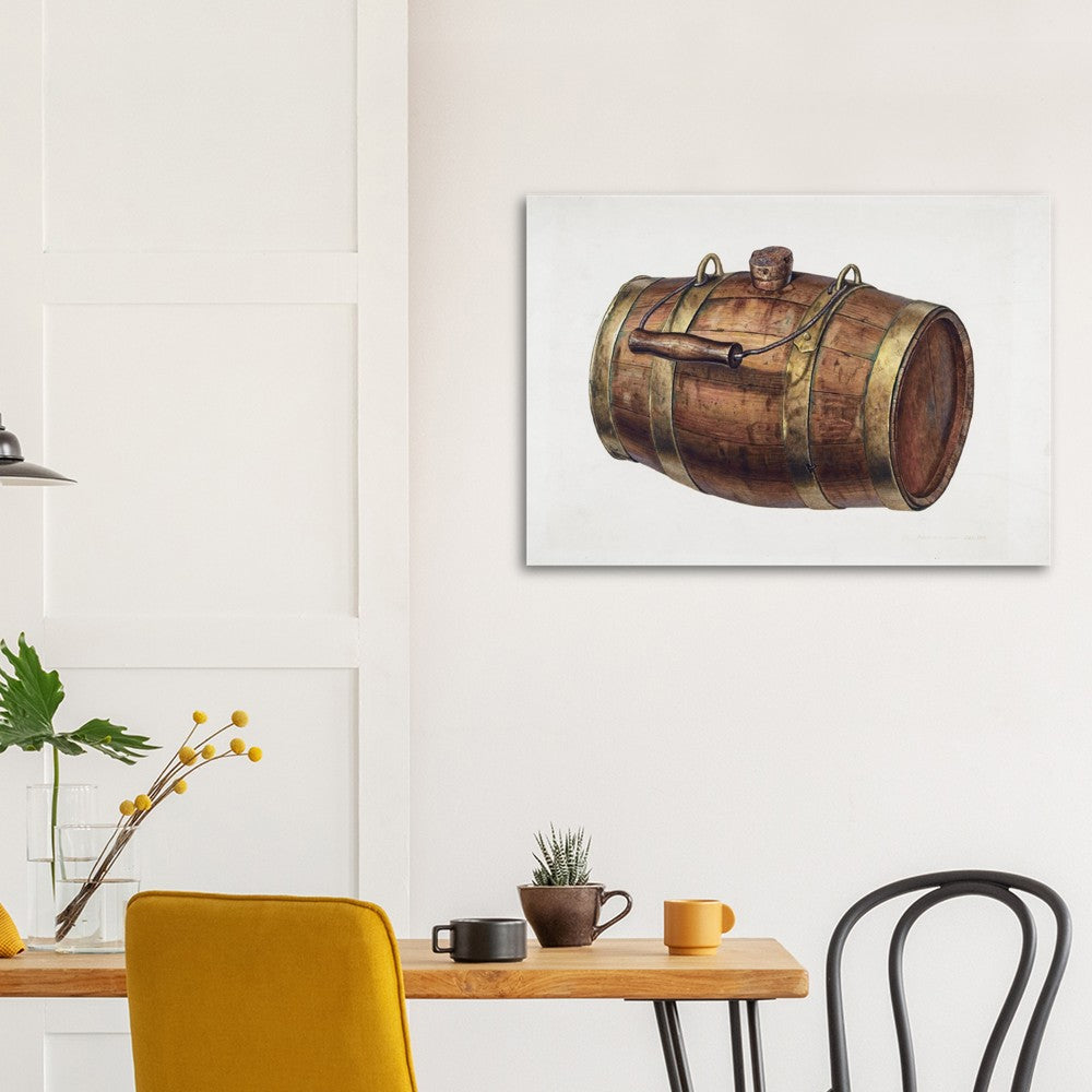 Vintage Illustration Field Keg by Edward Loper