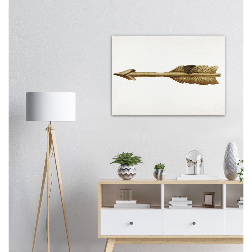Vintage Illustration Weather Vane by Louis Plogsted