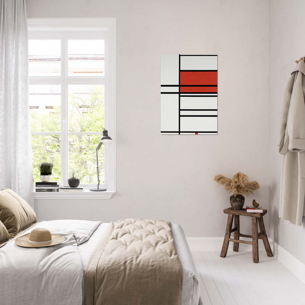 Piet Mondrian - Composition No. 4 - The Retro Gallery