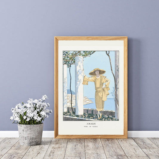 Amalfi Vintage Poster