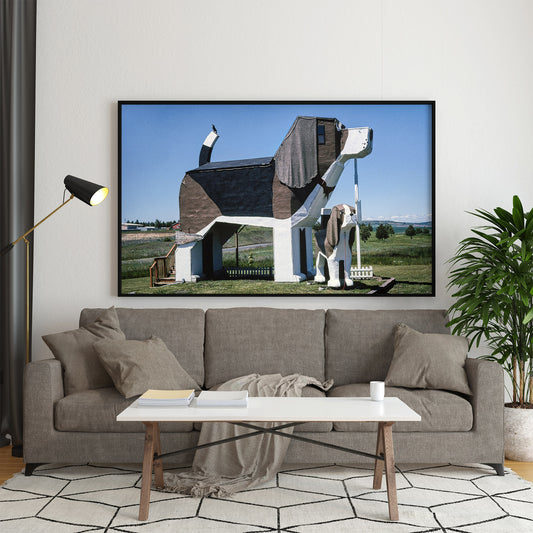 Dog Bark Park Bed & Breakfast , Idaho by John Margolies