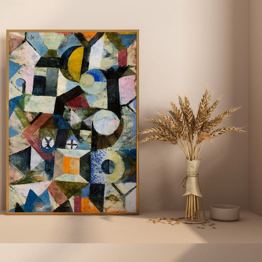 Composition With The Yellow by Paul Klee