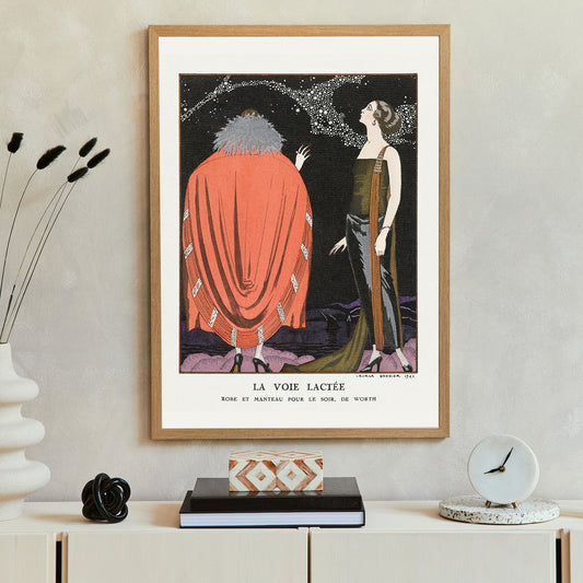 La Voie Lactée Vintage Poster