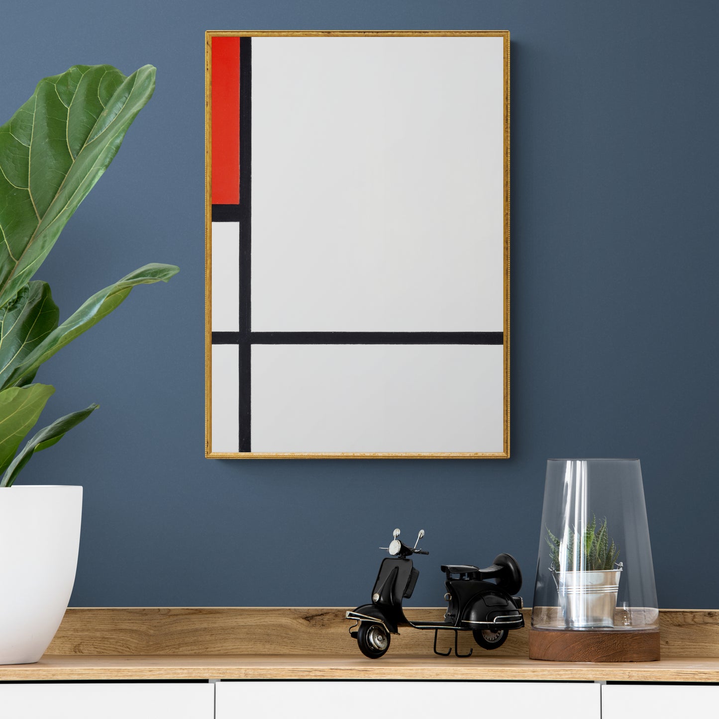 Composition No. 1 by Piet Mondrian