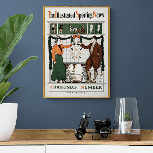 Christmas Number by Edward Penfield