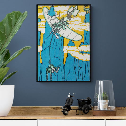 First Ascent Of Monte Domapozza by Moriz Jung