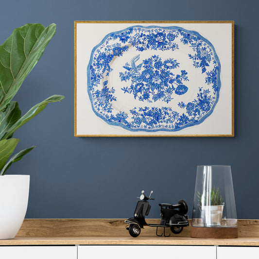 Vintage illustration Plate by Katherine Hastings