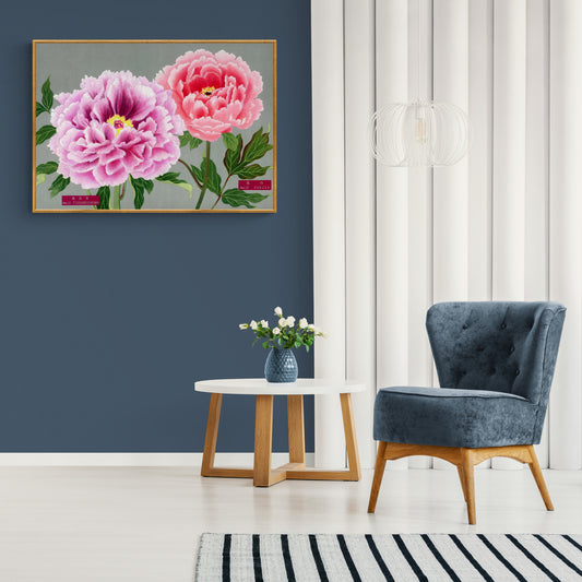 The Picture Book Of Peonies - Pink & Purple