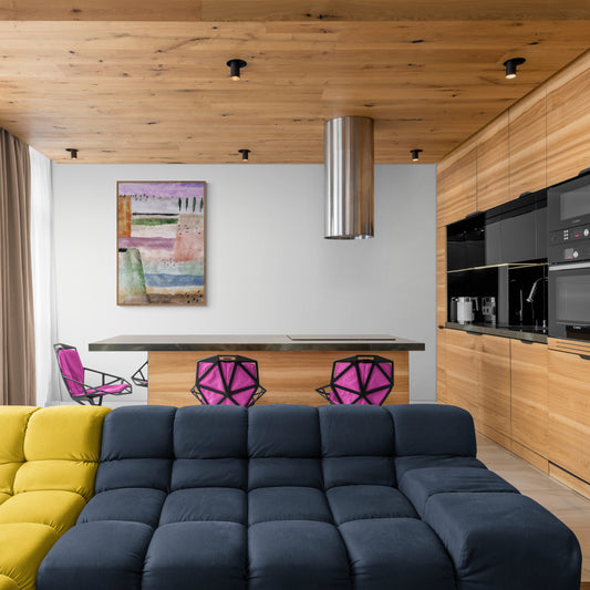 Landscape With Poplars by Paul Klee