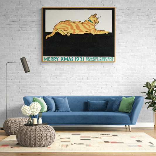 Merry Xmas by Edward Penfield