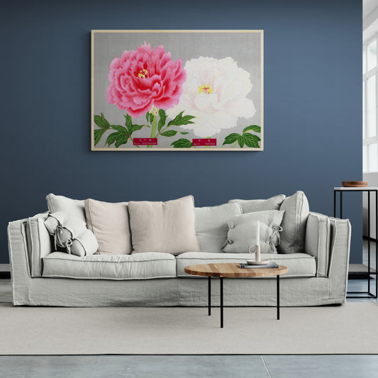 The Picture Book Of Peonies - Pink & White Peonies