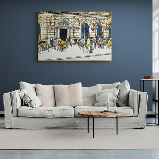 Cafe Heinrichhof by Moriz Jung