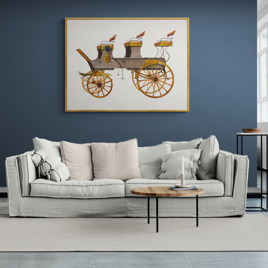 Vintage Illustration Brake by Fred Weiss